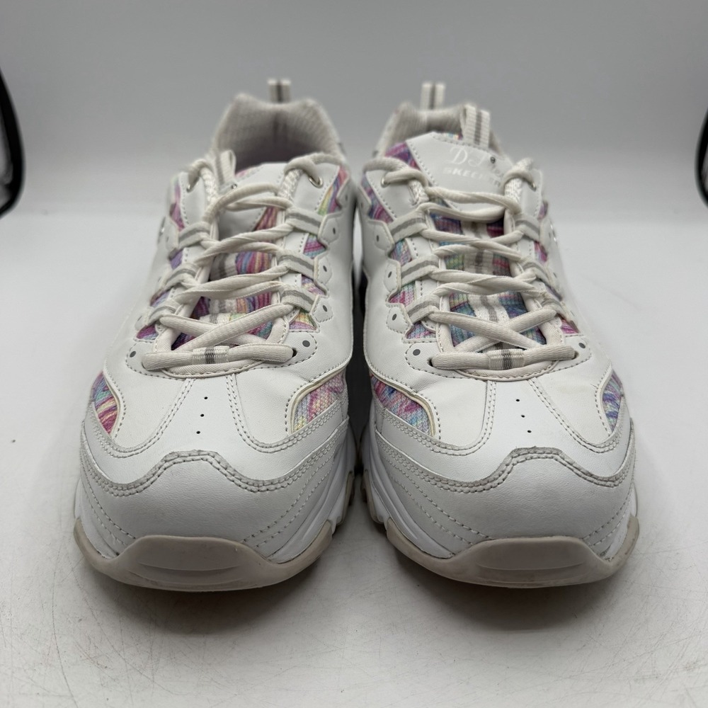 Skechers D'Lites Whimsical Dream Shes Women Sz 11 White/Colorful Sneakers 149789 - Picture 3 of 10